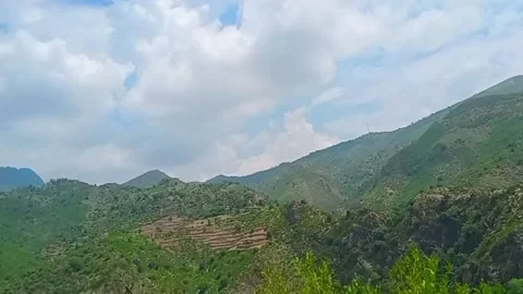 Epic Mountain Road Trip with Scenic Drives and Breathtaking Nature Views Stock Footage 313488989