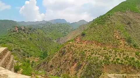 Epic Mountain Road Trip with Scenic Drives and Breathtaking Nature Views Video stock 313489069
