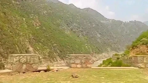 Epic Mountain Road Trip with Scenic Drives and Breathtaking Nature Views Stock Footage 313522424