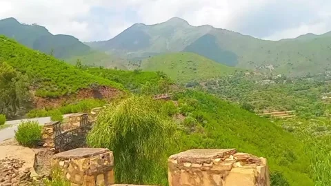 Epic Mountain Road Trip with Scenic Drives and Breathtaking Nature Views Stock Footage 313554540