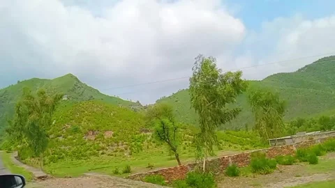 Epic Mountain Road Trip with Scenic Drives and Breathtaking Nature Views Stock Footage 313602300