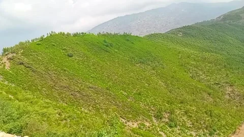 Epic Mountain Road Trip with Scenic Drives and Breathtaking Nature Views Stock Footage 313602541