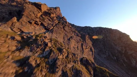 Epic Mountains Landscape Stock Footage 213894558