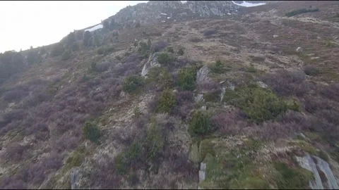 Epic Mountains Landscape Video stock 213948689