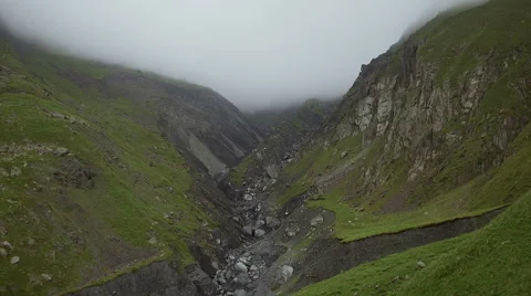 Epic mountains video handheld. Stock Footage 66063190