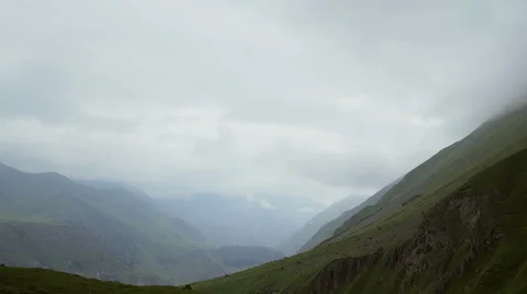 Epic mountains video handheld. Stock Footage 66063202