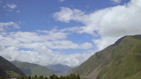 Epic mountains video handheld. Stock Footage 66063218