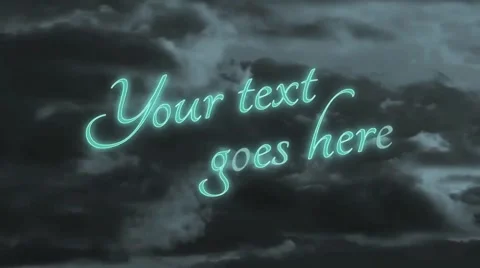 Epic Neon Title - After Effects Template 스톡 After Effects