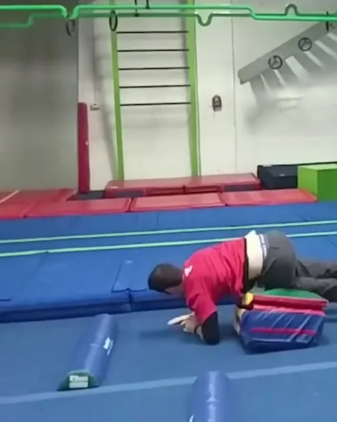 Epic Ninja Training Fall, Chicago, Illinois, USA Vídeo Stock 205358476