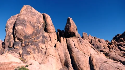 Epic panorama of Alabama Hills to Mt Whi... | Stock Video | Pond5