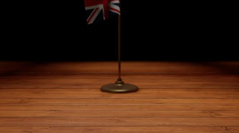Epic, realistic, historical 3d flag animation with alpha channel (isolated) Stock-Footage 33528495