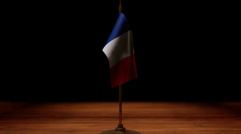 Epic, realistic, historical 3d flag animation with alpha channel (isolated) Stock-Footage 33528509