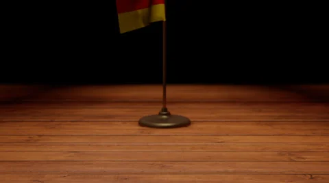 Epic, realistic, historical 3d flag animation with alpha channel (isolated) Stock-Footage 33528532