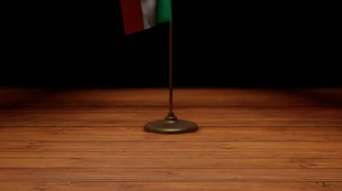 Epic, realistic, historical 3d flag animation with alpha channel (isolated) Stock-Footage 33528637