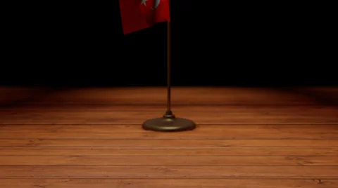 Epic, realistic, historical 3d flag animation with alpha channel (isolated) Stock-Footage 33528875