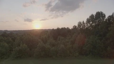 Epic reveal of the skyline Video stock 92378267