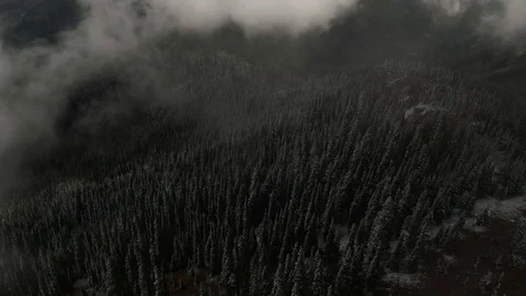 Epic snowy peak - Cascade Mountains Video stock 118017910