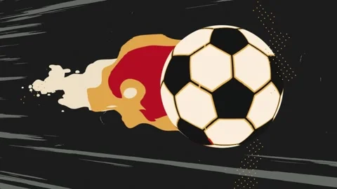 Epic Soccer Overhead Bicycle Kick Logo Reveal Intro Animation Stock Footage 329192530