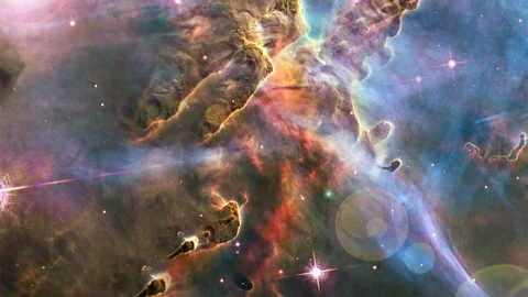 Epic space animation 動画素材 304237955