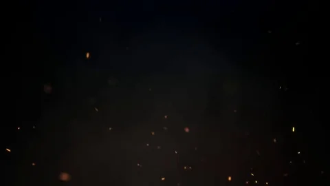 Epic Sparks on Smoke 4k Stock Footage 72484732