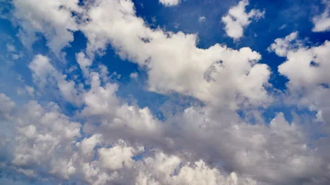 Epic storm tropical clouds at sunset. 4K Timelapse. Stock Footage 134588688