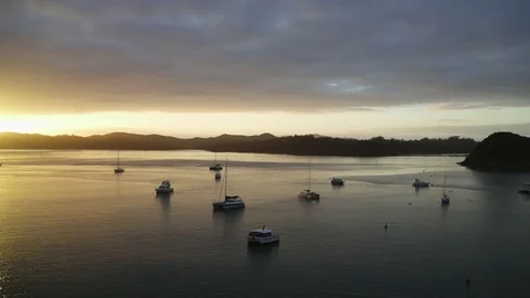 Epic Sunrise (Drone) Stock Footage 82699972