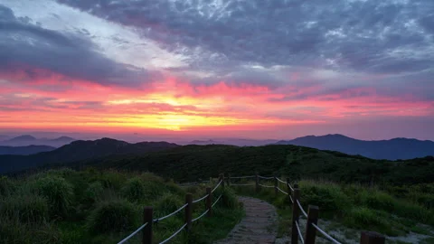 Epic Sunrise Stock Footage 339529760