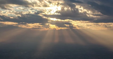 Epic sunrise time lapse Video stock 229816336