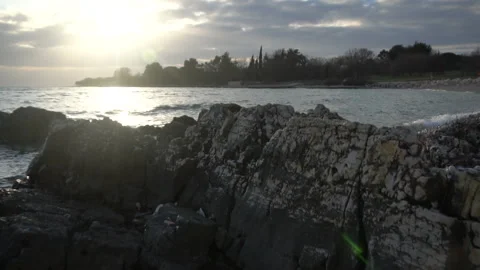 Epic sunset on the beach part 1 스톡 동영상 138208539