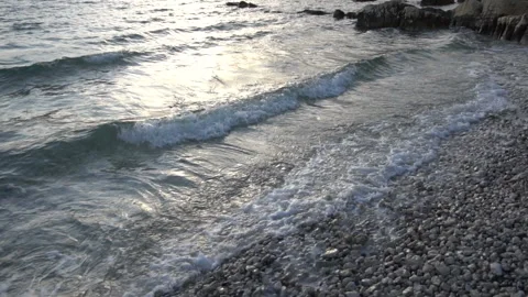 Epic sunset on the beach part 2 스톡 동영상 138209024