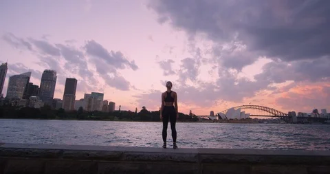 Epic sunset sydney Stock Footage 102479907