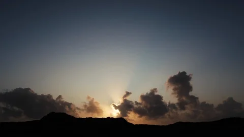 Epic Sunset Timelapse 4K Stock Footage 114517681