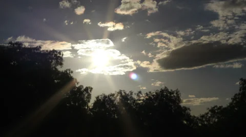 Epic Sunset Timelapse Stock Footage 39070396