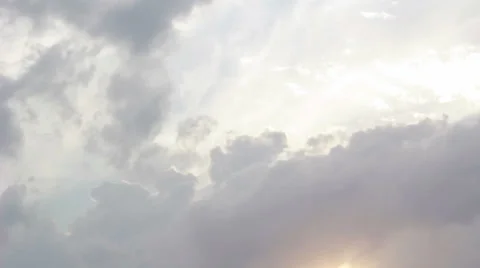 Epic swirling clouds Stock Footage 37012870