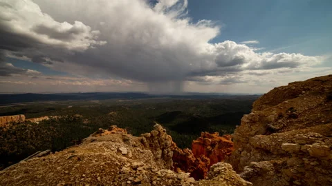 Epic Thunderhead 4K Timelapse at Bryce Canyon National Park Stock Footage 157656958