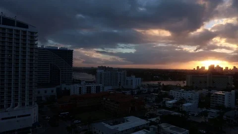 EPIC timelapse of Sunset Stock Footage 83656037