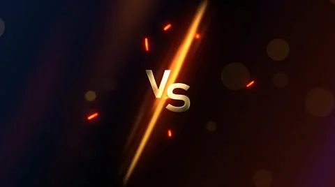 Epic Versus Illustrazione stock