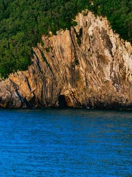 Epic view of the coast 库存照片