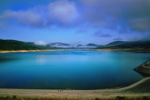 Epic view of lake Stock Photos