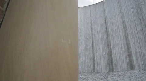 Epic Water Wall Waterfall 3 Stock Footage 39966618