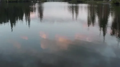 Epic Waterfall Flowing Through Mountain Forest 스톡 동영상 307729992