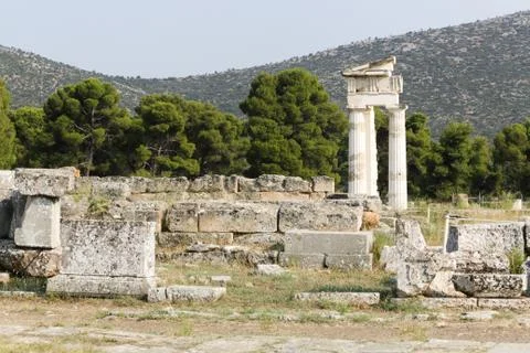 Epidaurus Ancient City Stock Photos