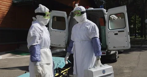 Epidemic in the city. Stock Footage 78978925