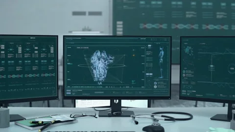 Epidemic virus disease analysis identified covid-19 spike protein structure Stock Footage 201618190