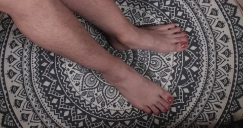 Epilation on the legs 스톡 동영상 166739350