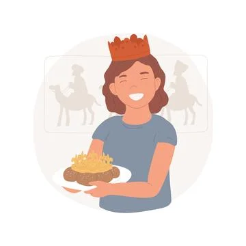 Epiphany isolated cartoon vector illustration. Ilustración de archivo