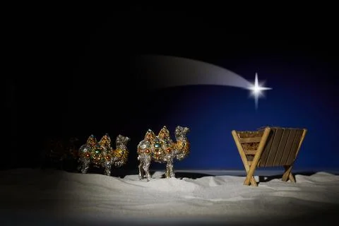 Epiphany. Three Wise Men Still Life Stock Photos
