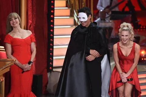 Episode of the program Dancing with the stars Gabriel Garko , Giada Lini d... 스톡 사진