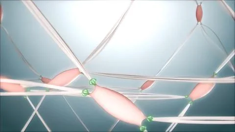 Epithelial tissue covers the whole surface of the body Stock Illustration