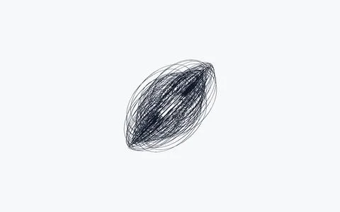 Epitrochoid Orbit Mesh Abstract Geometric Network Background Stock-Illustration